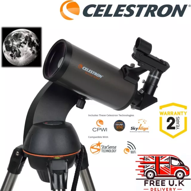 Celestron NexStar 90 SLT Maksutov Cassegrain Telescope 22087 (Stock for UK)