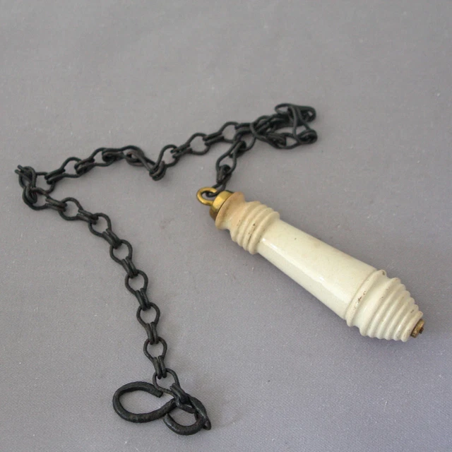 Victorian Iron Stone Cistern Pull & Chain