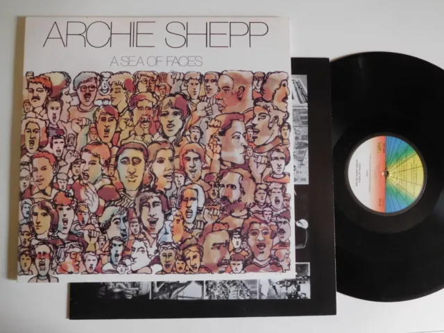 Archie Shepp – A Sea Of Faces    LP