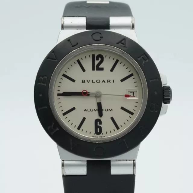 Bulgari Aluminium Orologio Automatico da Uomo 38MM AL38TA Vintage Bello Polso