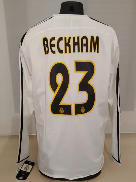 Camiseta Real Madrid 03/04 Beckham 23 2