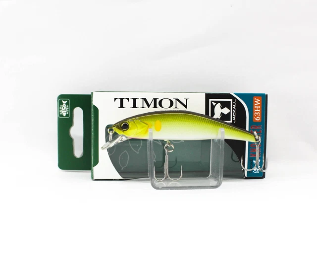 Leurre Coulant Jackall Timon Ryushin Knocker 53 Mm – Chartreuse Parallèle, Neuf