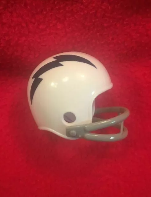 Riddell pocket pro football helmet NFL San Diego Chargers two-bar BLUE STRIPE