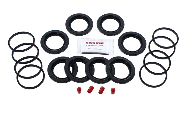 Bigg Red Front Brake Caliper Seal Rebuild Kit For Porsche Cayenne 2010-2018