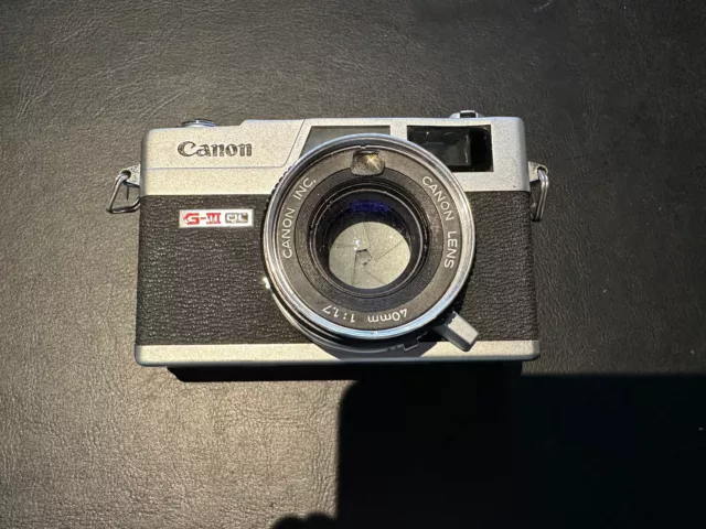 Canon Canonet QL17 GIII G3 35mm Rangefinder Film Camera