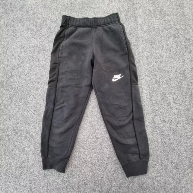 NIKE Track Pants Kids XSMALL black winter fleece Activewear sport Size XS