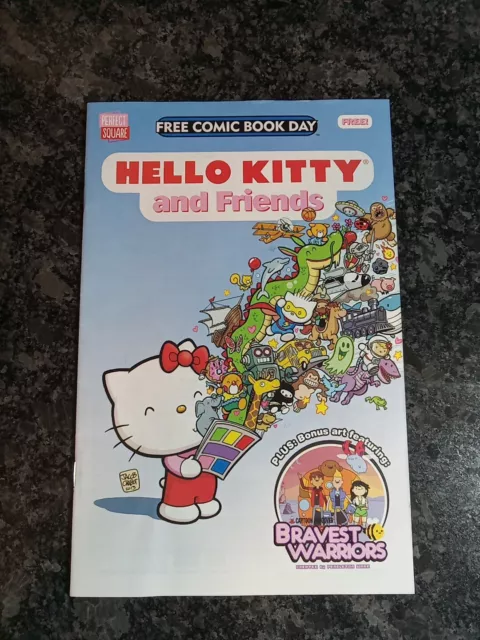 Hello Kitty # 1 FCBD Comic 2014 Free Comic Book Day Giveaway Promo Bravest