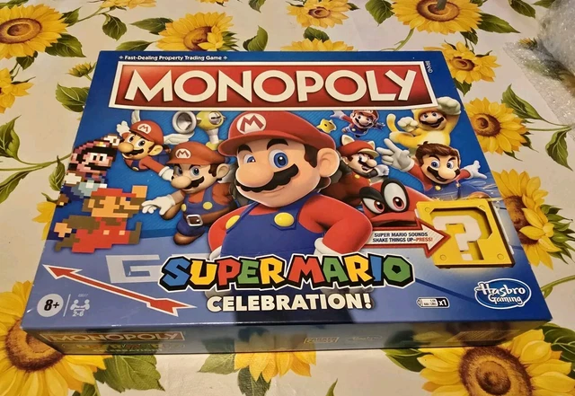 HASBRO GAMING MONOPOLY: Super Mario Celebration Edition Board game £8. ...