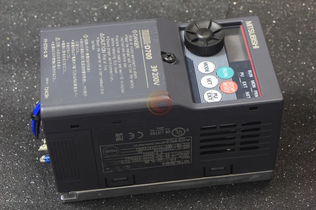 ONE Mitsubishi Inverter FR-D720-0.2K 220V 200W tested Used