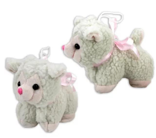 Kleines Schaf ,Plüschtier,Kuscheltier ,Stofftier ca 14 cm NEU