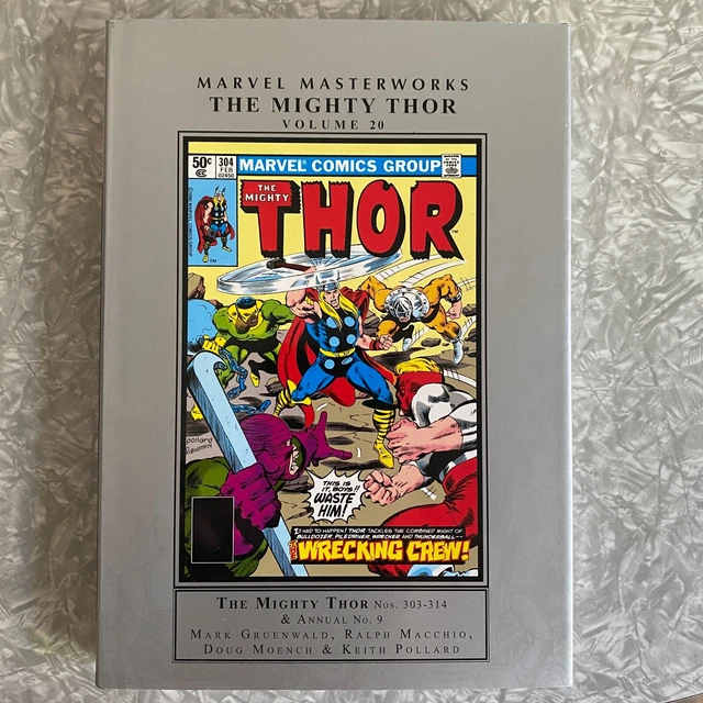 Marvel Masterworks The Mighty Thor HC Volume 20 #303-314 + Annual #9 1966 1st