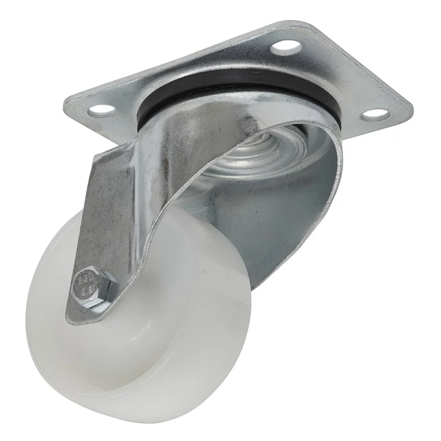 Sealey SCW480SP Roulette Roue Pivot Plaque Ø80mm
