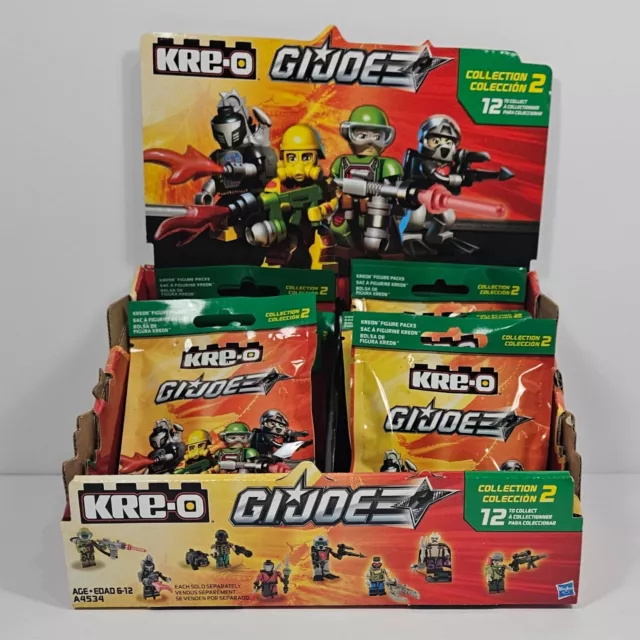 Kre-O Gi Joe Micro Changers Collection 2 Complete Set Sealed W/ Box Cobra 2013
