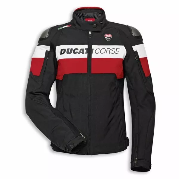 Ducati Corse Tex C5 Mujer Chaqueta de Tela Chaqueta Textil Nuevo