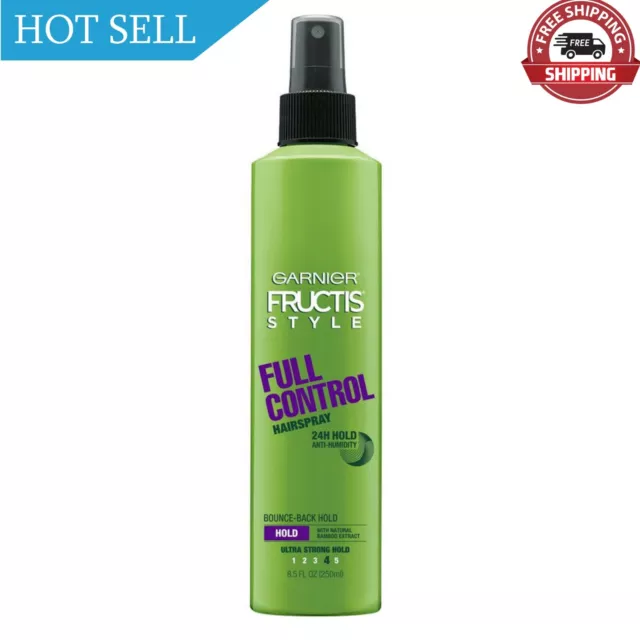 Garnier Fructis Style Full Control Anti-Humidity Hairspray, Non-Aerosol, 8.5 ...