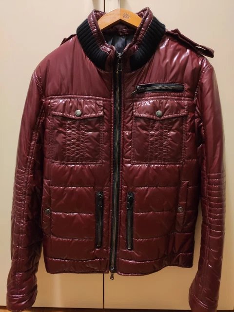 Giubbotto Bomber uomo Bordeaux nero Taglia XL Imperial -  invernale Originale