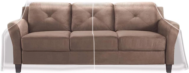 Covers for the Home Clear Vinyl Furniture Protector - Sofa Cover - 96" W x 40" D