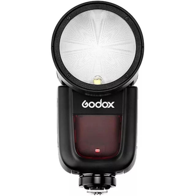 Godox V1 Round Camera Flash With Battery Kit For Canon