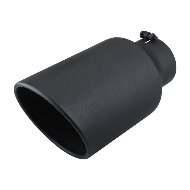 Black Stainless Steel Exhaust Tip - 2.25 Inlet - 3.5 Outlet - 18 Long - Foto 10
