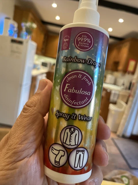 Fabulosa 4 In 1 Concentrated Antibacterial Disinfectant All Purpose Cleaner, 220ml, 6 Pack, Fresh Breeze