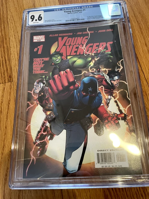 YOUNG AVENGERS #1 CGC 9.6 Marvel Comics 2005 1st Appearance Young Avengers