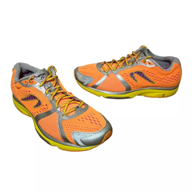 NEWTON GRAVITY IV Womens Orange Pink W000215 Running Shoes US Size 8.5 27.63 PicClick UK