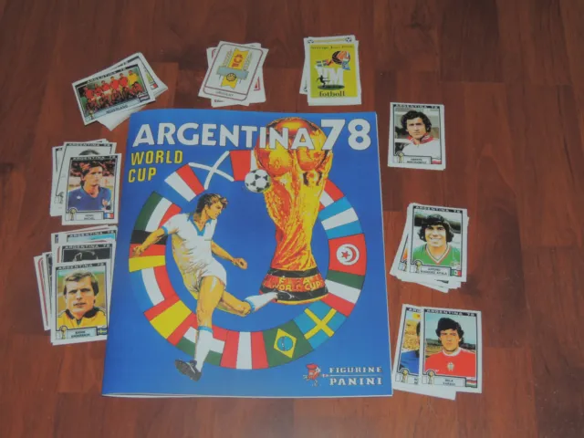 Album Calciatori Argentina 78 Vuoto +Set Completo Figurine Da Attaccare,Copy 79