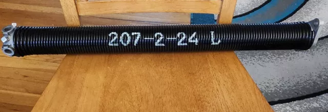 Resorte izquierdo de torsión puerta de garaje 207 x 2 x 24 L