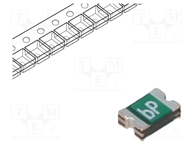 Sécurité: Ptc Polymère Geh : 0805 Imax: 40A 0,75A 0ZCK 0ZCK0075FF2E Smd-Polymer