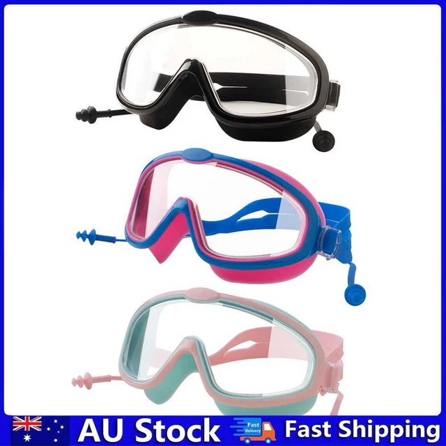 Blumi Baby Swim Goggles 2-Pack For Kids 3–14 – Anti-Fog, Leak-Proof With Earplugs & Nose Clip