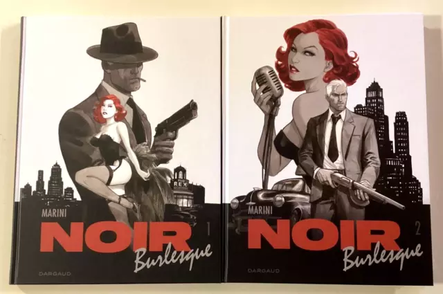 BD NOIR BURLESQUE tomes 1 et 2 Marini COMPLET