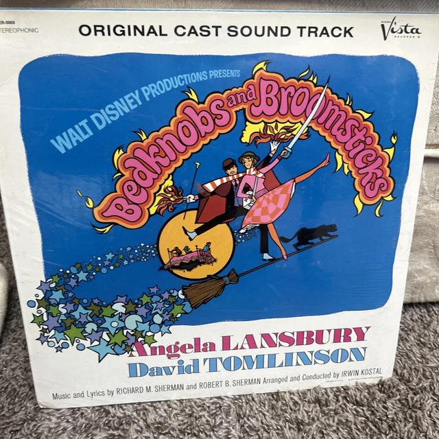 BEDKNOBS AND BROOMSTICKS UK Soundtrack Vinyl LP Walt Disney MINT Angela