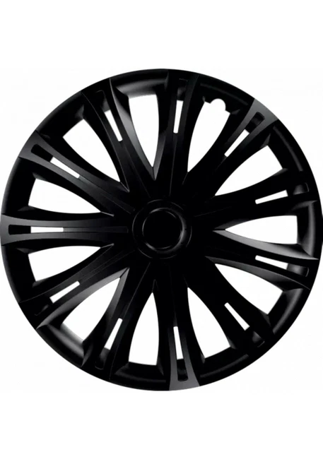 Renault Trafic Master 16" Black Wheel Trims Caps Plastic Covers Trims Set of 4