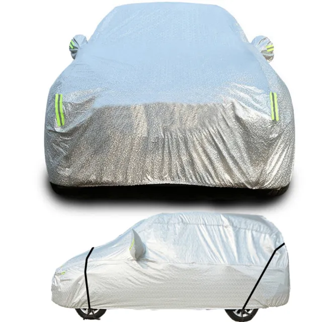 Universal Aluminium Car Cover from Heat Dust Sun Rain YL for Small SUV
