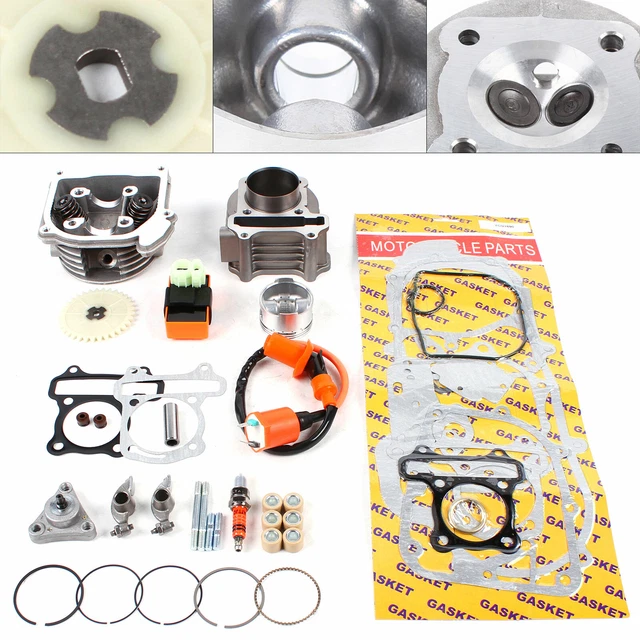 50mm Moped Big Bore Cylinder Piston Kit For 139QMB & 1P39QMB GY6 50cc Scooters