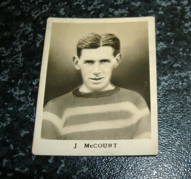 D.C. Thomson Footballers 1923 - J. McCourt, Sheffield Utd