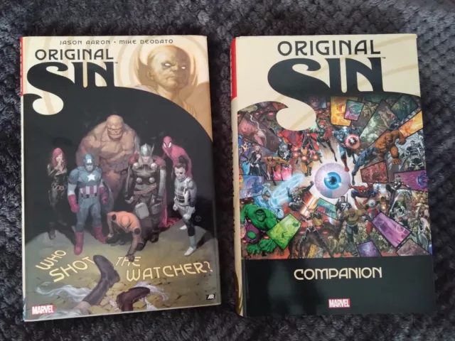 Original Sin OHC (2014 Aaron) & Original Sin Companion Omnibus bundle lot