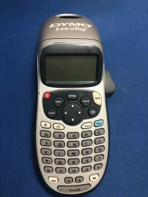 NWOB Dymo LetraTag LT-100H Handheld Portable Electronic Label Maker Machine