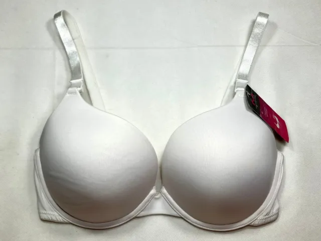 NWT Maidenform 36DD Self Expression Convertible Push-Up Shaping Bra 5809 White