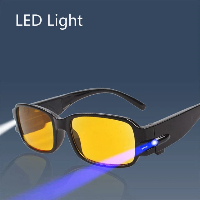 Lentes con linterna top para leer