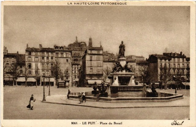 CPA Le PUY - Place du Breuil (588287)