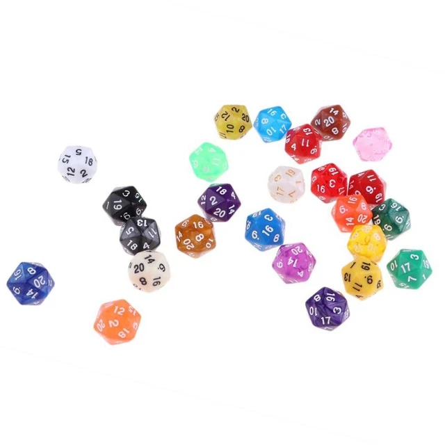 QMAY 42 Pièces Polyédrique Dés Jeux De Role Donjons et Dragons D&D Dice