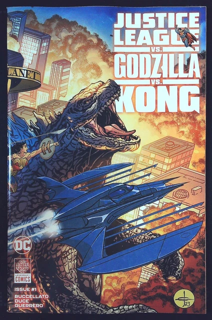 JUSTICE LEAGUE VS. GODZILLA VS. KONG (2023) #1 - New Bagged