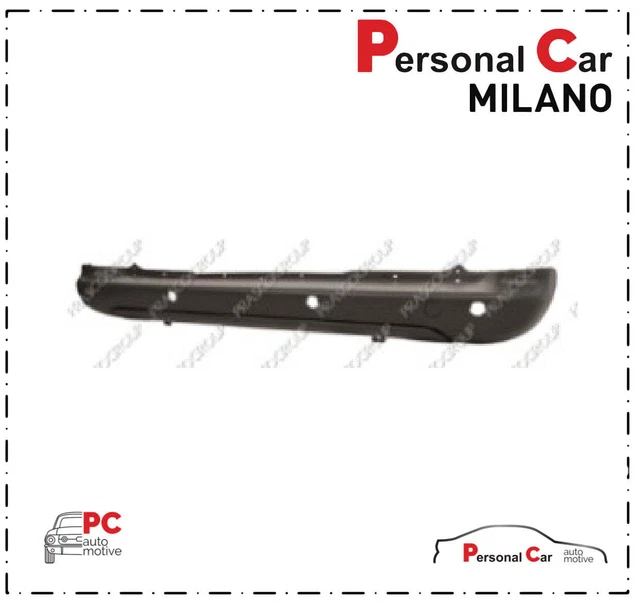 Paraurti Posteriore Con Primer Prasco Per Nissan Micra K11, Modello Dal 04/1998 Al 08/2000, Ricambio Auto