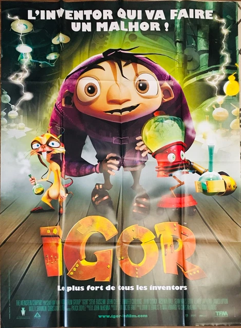 AFFICHE PLIÉE 120X160CM IGOR (2008) Anthony Leondis - animation NEUVE EUR 19,90 - PicClick FR AFFICHE PLIÉE 120X160CM IGOR (2008) Anthony Leondis - animation NEUVE EUR 19,90 - PicClick FR