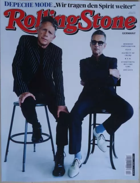 Rolling Stone, No. 342 Avril 2023, Depeche Mode, Feist, Element Of Crime