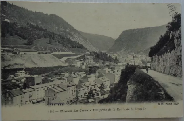 Morez of / The jura 39 CPA View Prise De La Roote Of La Wet Look Good Condition