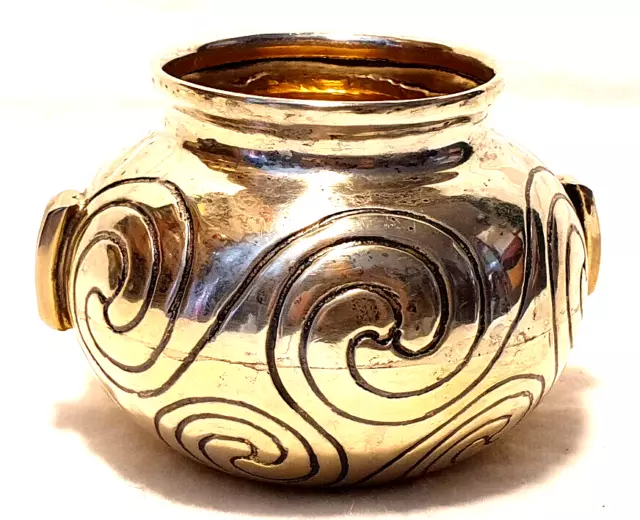 Vase Silber 925 Sterling Griechenland Handarbeit