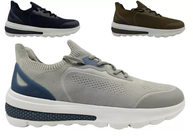 Chaussures De pour Homme GEOX Spherica U35BAA Baskets Confortable Basses