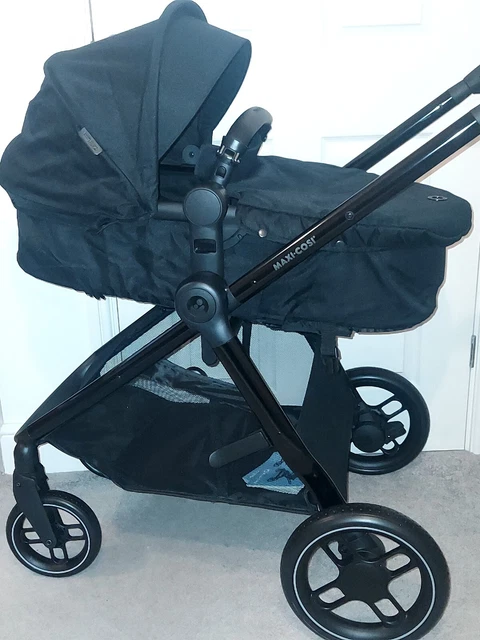 MAXI COSI ZELIA 3 LUXE TWILLIC BLACK & ROCK CAR SEAT NEW rrp £499